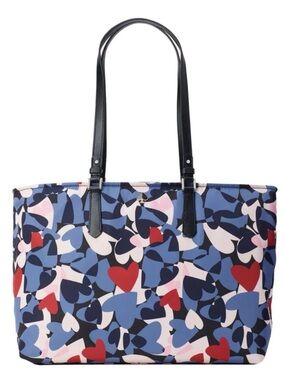 KATE SPADE ♠️ New York "Taylor" MULTI HEART PARTY TOTE BAG ❤️LIKE NEW❤️